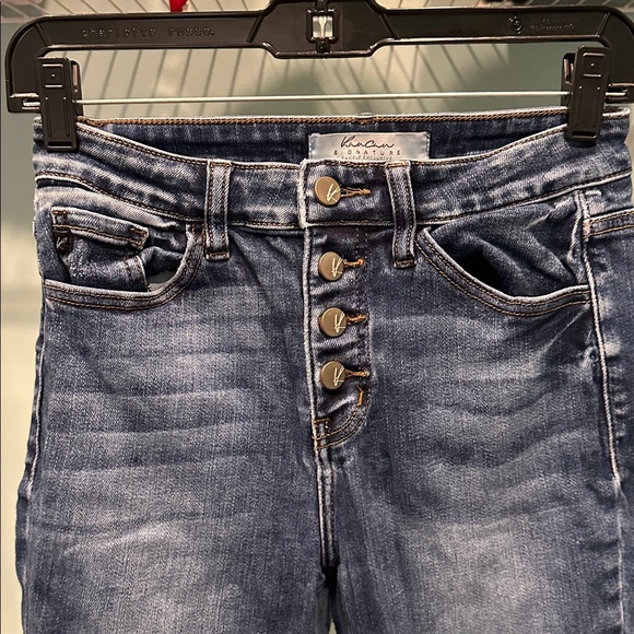 KanCan Dark Blue Ankle Jeans - Picture 3 of 7